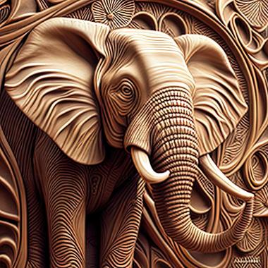 3D model Elephant from Dumbo (STL)